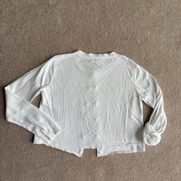 GAP Pointelle Button-up Cardigan - Picture 3 of 3